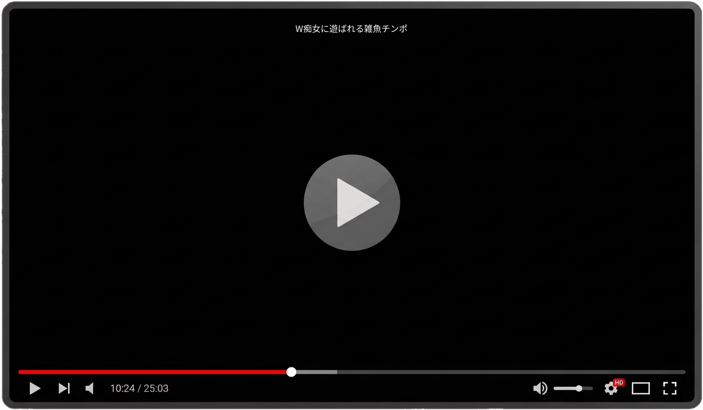 W痴女に遊ばれる雑魚チンポ