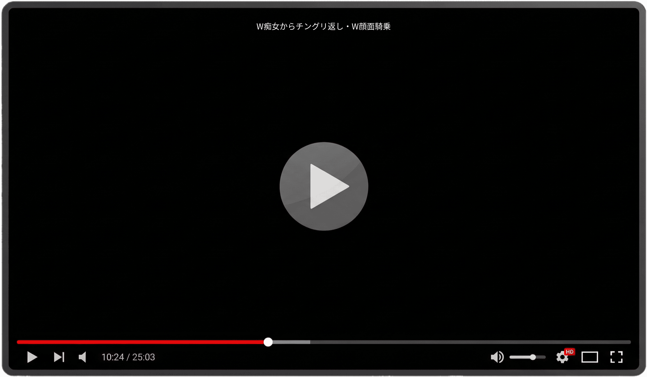 W痴女からチングリ返し・W顔面騎乗